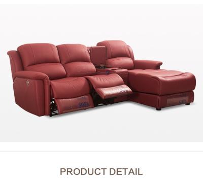 China Recliner Extendable Home Theater Extended Seating Sofas Set Modern Furniture Living Room Furniture Sets Luxury Sofas for sale