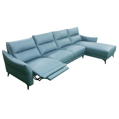 China Factory Outlet Modular Home Theater 3 Seater Reclining Leather Living Room Sofa for sale