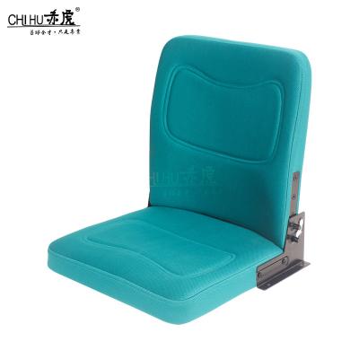 China VIP Cloth Bleacher Chair Sports Fabric Material Folding Chair School Stadium Seat Football Telescopic Chair for sale