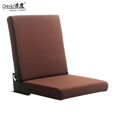 China Fabric Material Auditorium Folding Chair Motorized Bleacher Stadium Chair Football Seat Foldable School Chairs for sale