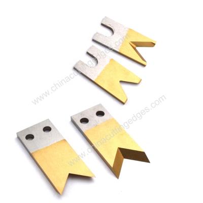 China Wire Blade Tungsten Carbide Komax Wire Stripping Stripping Blades for sale