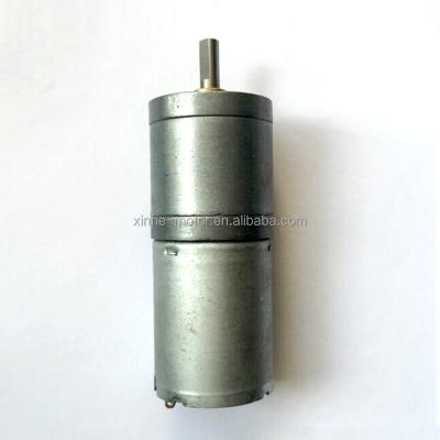 China drip proof cheap price 12v gear reduction motor 25mm quiet motors with 48CPR for sale