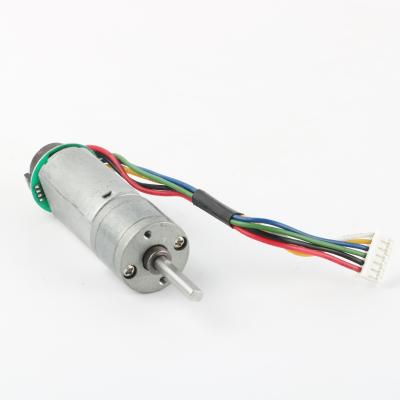 China 12v 24v High Torque 20mm Micro Dc Motor Small Speed ​​Drip Proof Motor With Encoder for sale