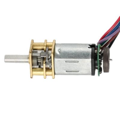 China Drip-proof Straight Gear Reduction Encoder DC 6v N20 Motor 320RPM for sale