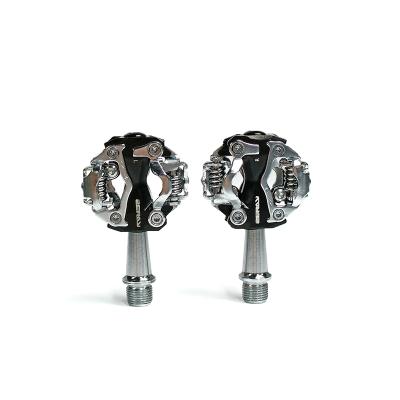 China SPD ZERAY 108S Compatible Bicycle Self Locking Pedal Road MTB Pedals SPD Aluminum Compatible Pedals Bike Part for sale