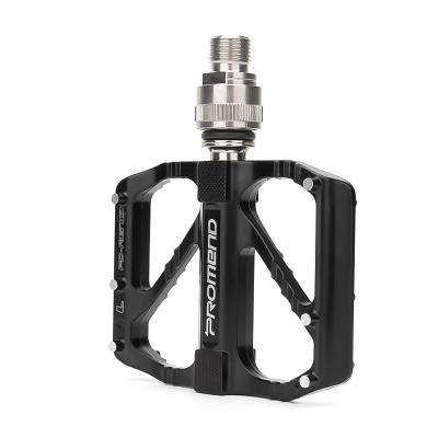 China Mountain Bikes High Performance Bicycle Pedal Aluminum Alloy Anti Slip Pedal Quick Release Double Side Pedal for sale