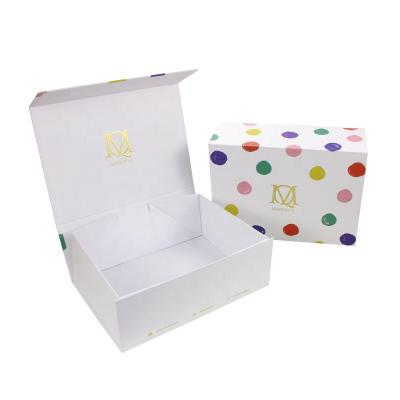 China Factory Sale Handmade Hot Biodegradable Magnetic Collapsible Magnetic Cardboard Gift Box Square Folding Packing Boxes for sale