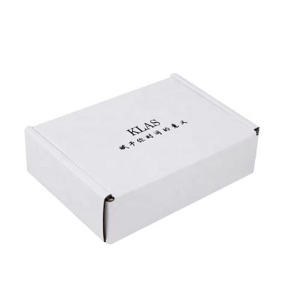 China Recycled White Mailing Materials Guangzhou Wholesale Custom Mailing Box Corrugated Box for sale