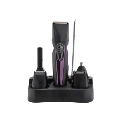 China Wholesale PRITECH Car 6 in 1 Multifunctional Rechargeable Electric Men's Grooming Kit for sale