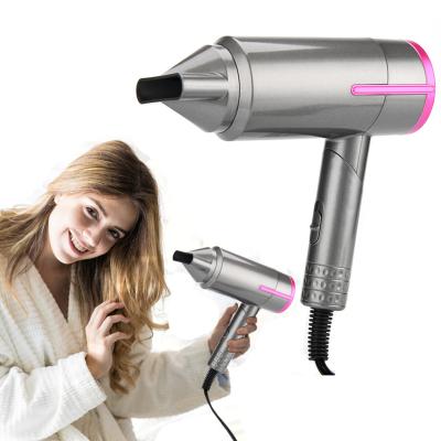 China Pritech Protective Zigzag Heater Manufacture Portable Foldable Ionic Foldable Overheat Professional Hair Dryer for sale