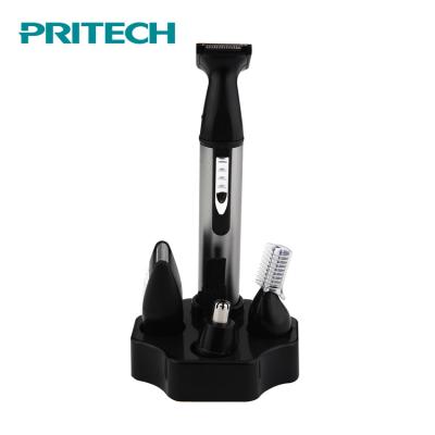 China Household PRITECH 4 in 1 Multifunctional Battery Electric Nose Hair Trimmer for sale