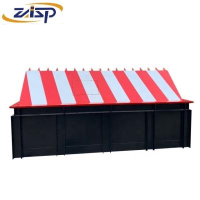 China 650mm Height K12 Wedge Barrier For Perimeter Protection 3M-6M Length for sale