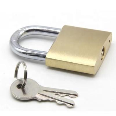 China Brass Padlock For  Bollard Protection Heavy Duty 30mm 40mm 50mm for sale