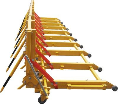 China Portable Mobile Vehicle Barrier System With Yellow IP68 Protection Class for sale