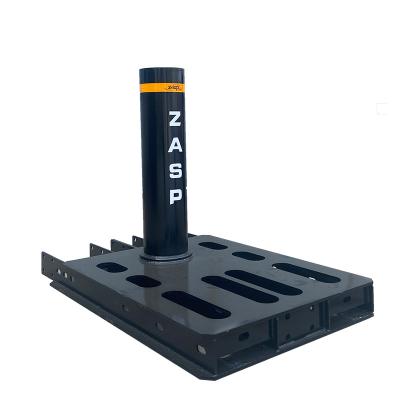 China 200mm Depth IWA 14-1 Impact Tested Embedded Bollards for Durable Perimeter Protection for sale