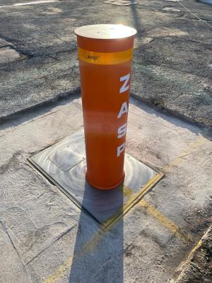 China Anti-Ram Single Bollard Test Zero Penertration K12 M50 for sale