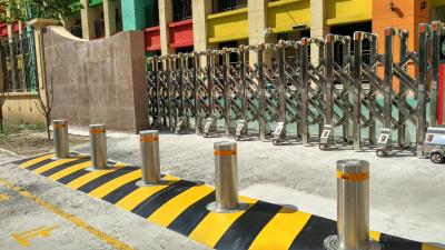 China Fast Shipping Remote Control Automatic Bollard Solution For Perimeter Protection for sale