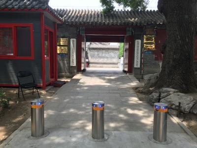 China Wholesale Stainless Steel Lifting Retractable Bollard For Access Control for sale