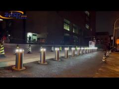 Mitred Top Automatic Rising Bollards