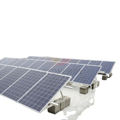 China Commercial Ballast Solar Panel Flat Roof Mount Aluminum Structure Solar Roof Mount for sale