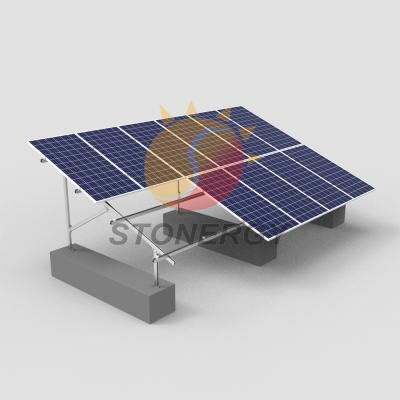 China Commercial C-steel Solar Ground Mount Ground Mounting Solar Power System All Carbon Steel for sale