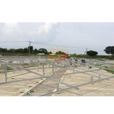 China C Industrial Solar Ground Mounting Solar Power Systems Hot-dipped Steel Solar Ground Mounting for sale