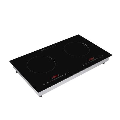 China Best Hotel Double Burners Cooktops Portable Commercial Induction Cooker for sale