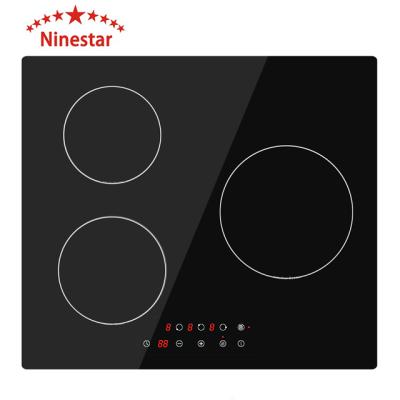 China Hotel Three Burner Built In Induction Cooker CE CB EMC RoHs GS for sale