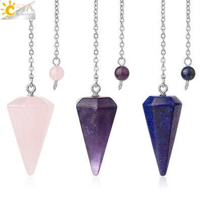 China CSJA Pyramid Wholesale Price Crystal Pendulum E112 Pyramid for sale