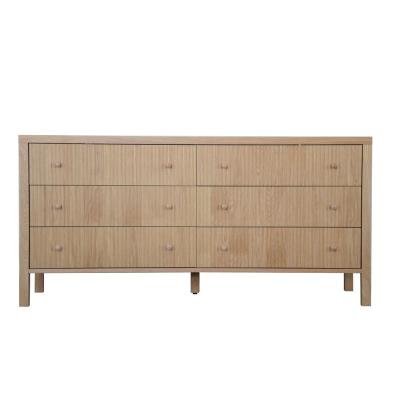 China New Modern Chest 6 Drawers Fashionable Modern Storage Furniture Sideboard for sale