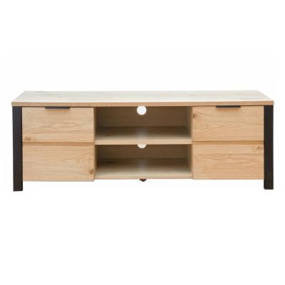 China Modern Home Furniture White Oak Modern Sideboard With Drawers 3 Door Metal Leg Sideboard For Living Room for sale