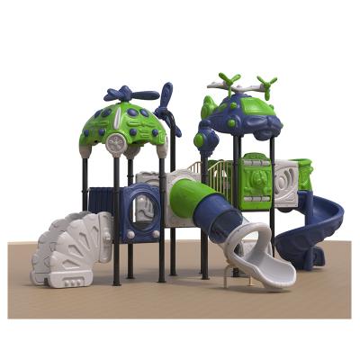 China Plastic Outdoor Park Kids Playground Slide Freestanding Playground Slide for sale