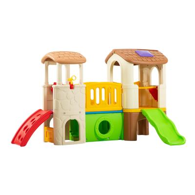 China Assets; Easy To Assemble Multifun Plastic Indoor Play Kindergarten Indoor Slide for sale