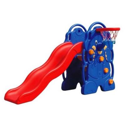 China Made In China Elephant Shape Baby Safe Slide Kids Plastic Indoor 170*98*105cm for sale