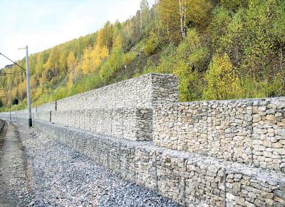 China Reinforced Soil Gabion Wall for sale