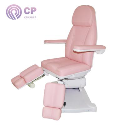 China Well-set/3 motors beauty bed remote control electric facial massage beds foldable electric facial bed for beauty salon for sale