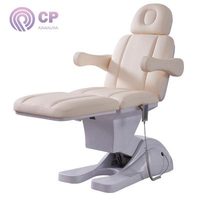 China Modern Chuanpu Wholesales High Quality Electric Beauty Equipment Electric Massage Table Spa Salon 2 Motor Facial Bed Massage Table for sale