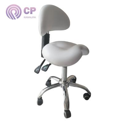 China Safety gas rod new products factory direct hairdressing chair salon equipment saddle stools cheap hairdressers chairs for sale for sale