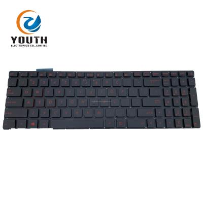 China New Replacement Notebook Laptop Capacitive Keyboards For Asus G551/G551JM/G551JW Wholesale for sale