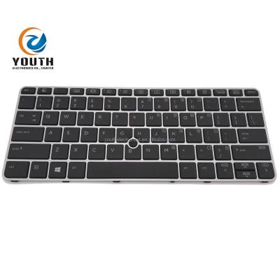 China New Replacement Notebook Laptop Capacitive Keyboards For HP Elitebook 820 G3 Wholesale for sale