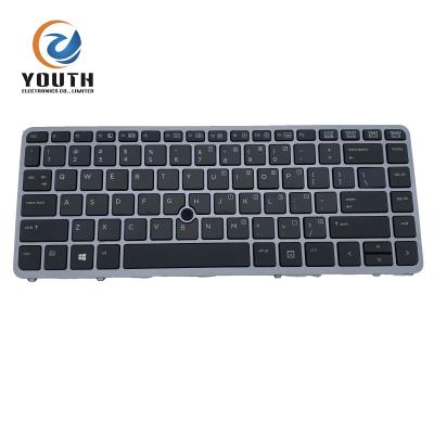 China New Replacement Notebook Laptop Capacitive Keyboards For HP Elitebook 840 G1 G2 Wholesale for sale