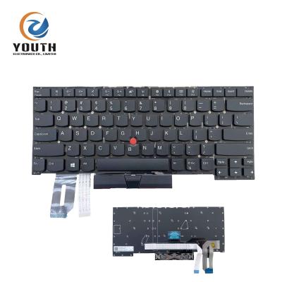 China New Laptop Plug and Play Keyboards for Lenovo Thinkpad T490s Replacement Notebook Keyboards for sale