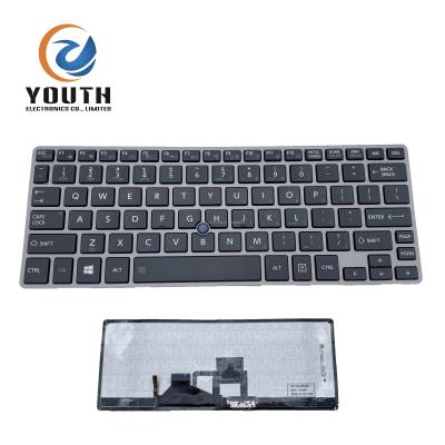 China Replacement notebook laptop capacitive keyboards for Toshiba portege Z30 Z30-A wholesale for sale