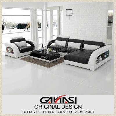 China Sectional Sofa GANASI French Corner Sofa , Leather Sofa Sets Picture Box for sale