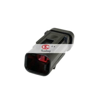 China Automotive Connectivity AMPSEAL 16 Series, 1 Tier 2 Way Clip Mount Connector 776428-1 for sale