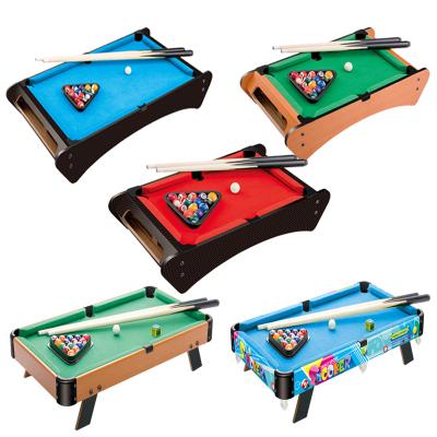 China Portable Wooden Toy Pool Table Indoor Sports Soccer Tables Toy Custom Air Hockey Competition Wooden Table Football Games for sale