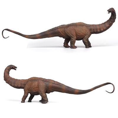 China Wholesale PVC Plastic Dinosaurio Apatosaurus Model Toys Dinosaur Figures Realistic Looking Plastic Animal Toy for sale