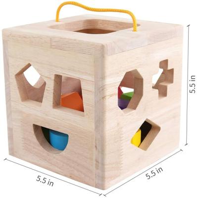 China Montessori Toy Colorful Building Blocks Wooden Educational Creative Toys for sale