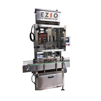 China Professional Servo Motor Control Piston Maker 2 Heads Ketchup Filling Machine for sale