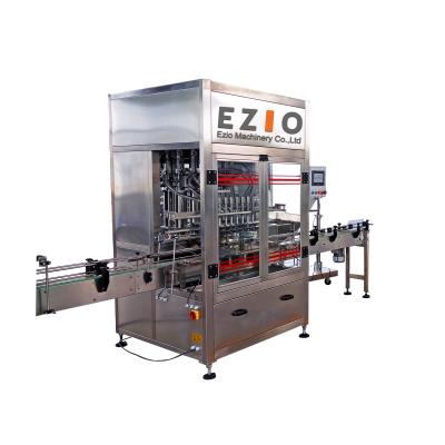 China New Style 1200bph Honey Filling Machine Fully Automatic Servo Motor Control Piston for sale